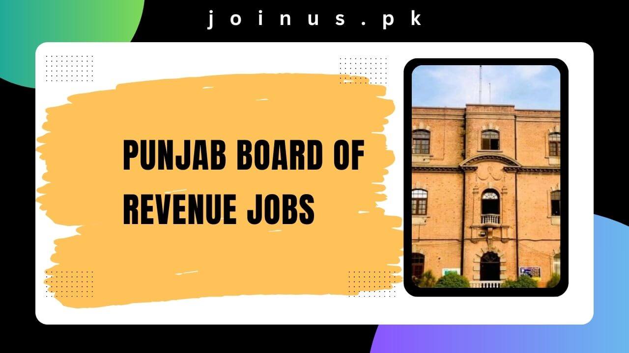 Punjab Board Of Revenue Jobs 2024 Apply Now