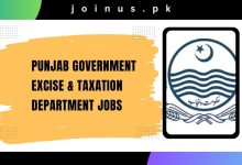 Photo of Punjab Government Excise & Taxation Department Jobs 2024