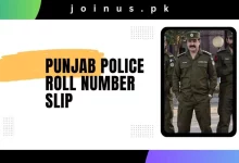 Photo of Punjab Police Roll Number Slip 2024 – Check Here