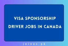 Photo of Visa Sponsorship Driver Jobs in Canada 2024 – Apply Here
