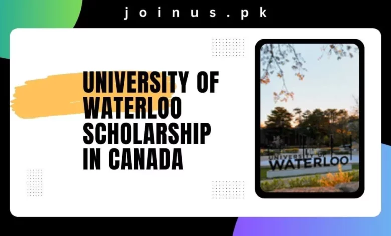 university of waterloo scholarship 2024