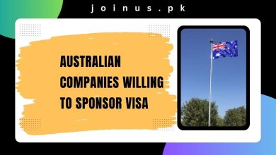 Photo of Australian Companies Willing to Sponsor Visa 2024 – Apply Now