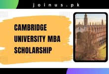 Photo of Cambridge University MBA Scholarship 2024 – Apply Now