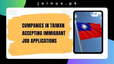 Photo of Companies in Taiwan Accepting Immigrant Job Applications 2024