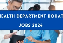 Photo of Health Department Kohat Jobs 2024 – Apply Now