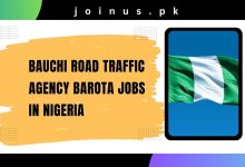 Photo of Bauchi Road Traffic Agency BAROTA Jobs in Nigeria 2025