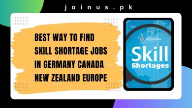 Photo of Best Way to Find Skill Shortage Jobs in Germany Canada New Zealand Europe