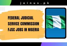 Photo of Federal Judicial Service Commission FJSC Jobs in Nigeria 2025