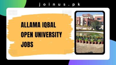 Photo of Allama Iqbal Open University Jobs 2024 – Apply Online