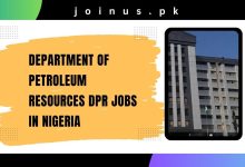 Photo of Department of Petroleum Resources DPR Jobs in Nigeria 2024