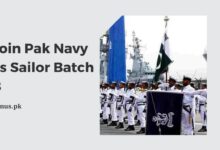 Photo of Join Pak Navy as Sailor Batch B – Apply Online