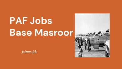 Photo of PAF Jobs Base Masroor 2025 – Apply Now