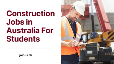 Photo of Construction Jobs in Australia For Students – Apply Now