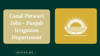 Photo of Canal Patwari Jobs 2025 – Punjab Irrigation Department