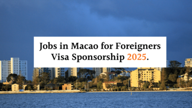 Photo of Jobs in Macao for Foreigners with Visa Sponsorship 2025