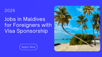 Photo of Jobs in Maldives for Foreigners with Visa Sponsorship 2025