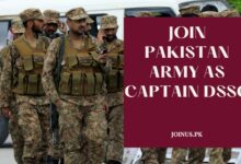 Photo of Join Pakistan Army as Captain DSSC 2025 – Apply Now