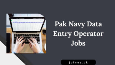 Photo of Pak Navy Data Entry Operator Jobs 2025 – Apply Now