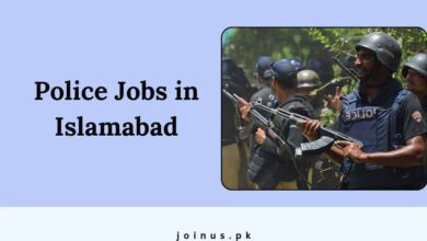 Photo of Police Jobs in Islamabad 2025 – Apply Now