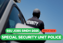 Photo of SSU Jobs Sindh 2025 – Special Security Unit Police