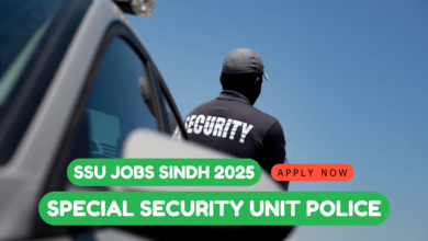 Photo of SSU Jobs Sindh 2025 – Special Security Unit Police