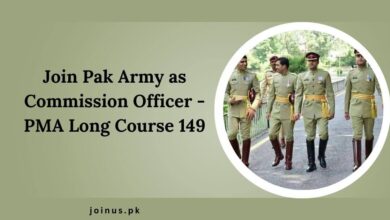 Photo of Join Pak Army as Commission Officer – PMA Long Course 149