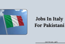 Photo of Jobs In Italy For Pakistani 2025 – Apply Now