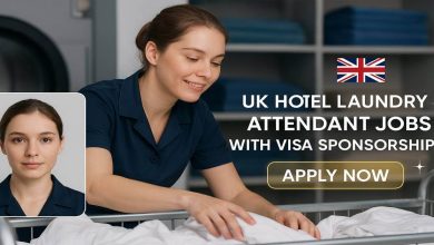 UK Hotel Laundry Attendant Jobs with Visa Sponsorship